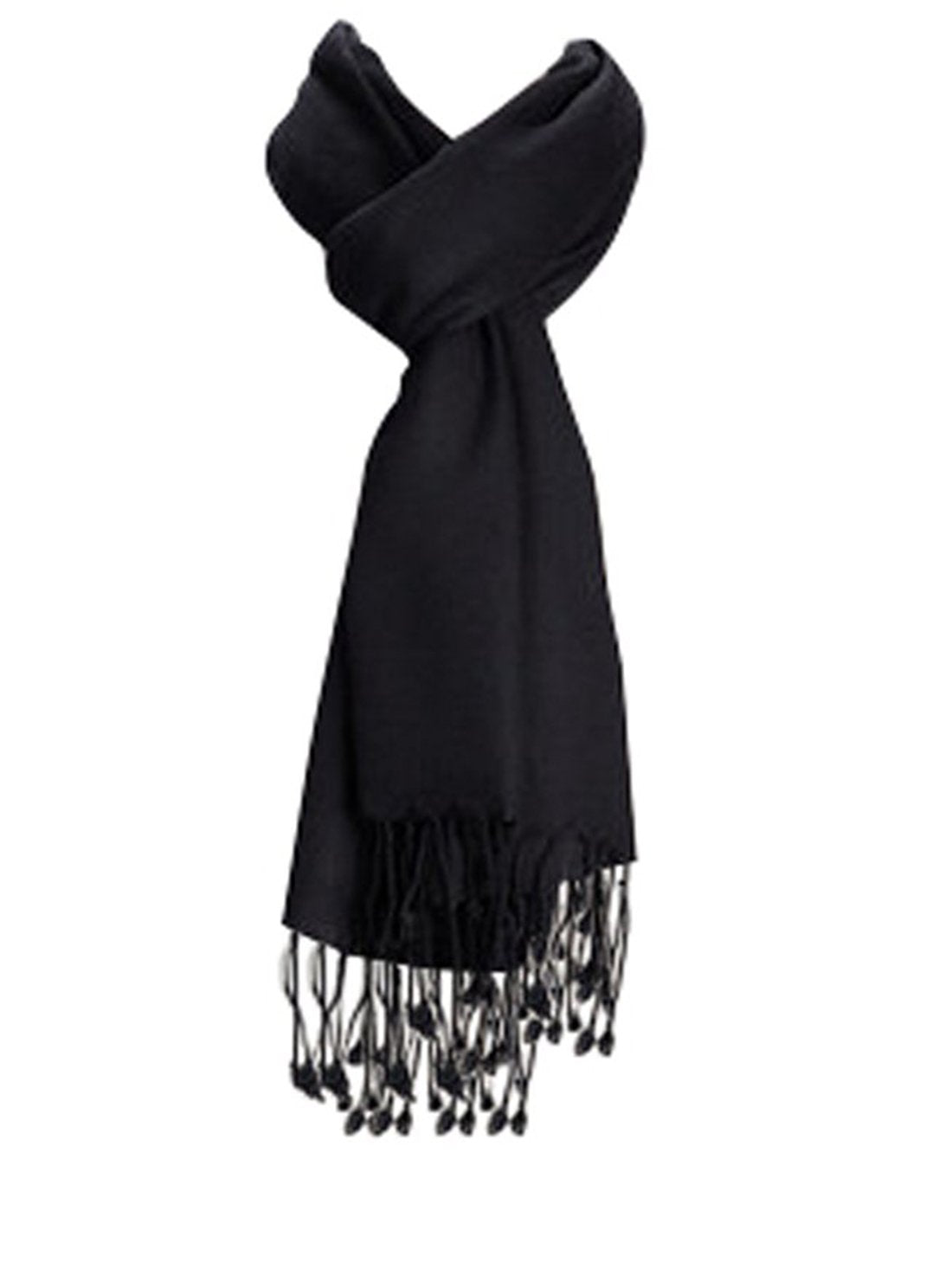 Black pashmina style shawl/scarf/Wrap
