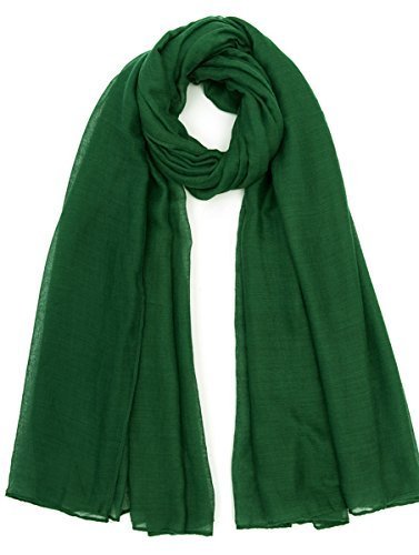 World of Shawls Ladies Large Plain Scarf Maxi Sarong Dress Wrap Cover Up Beachwear Swimwear
