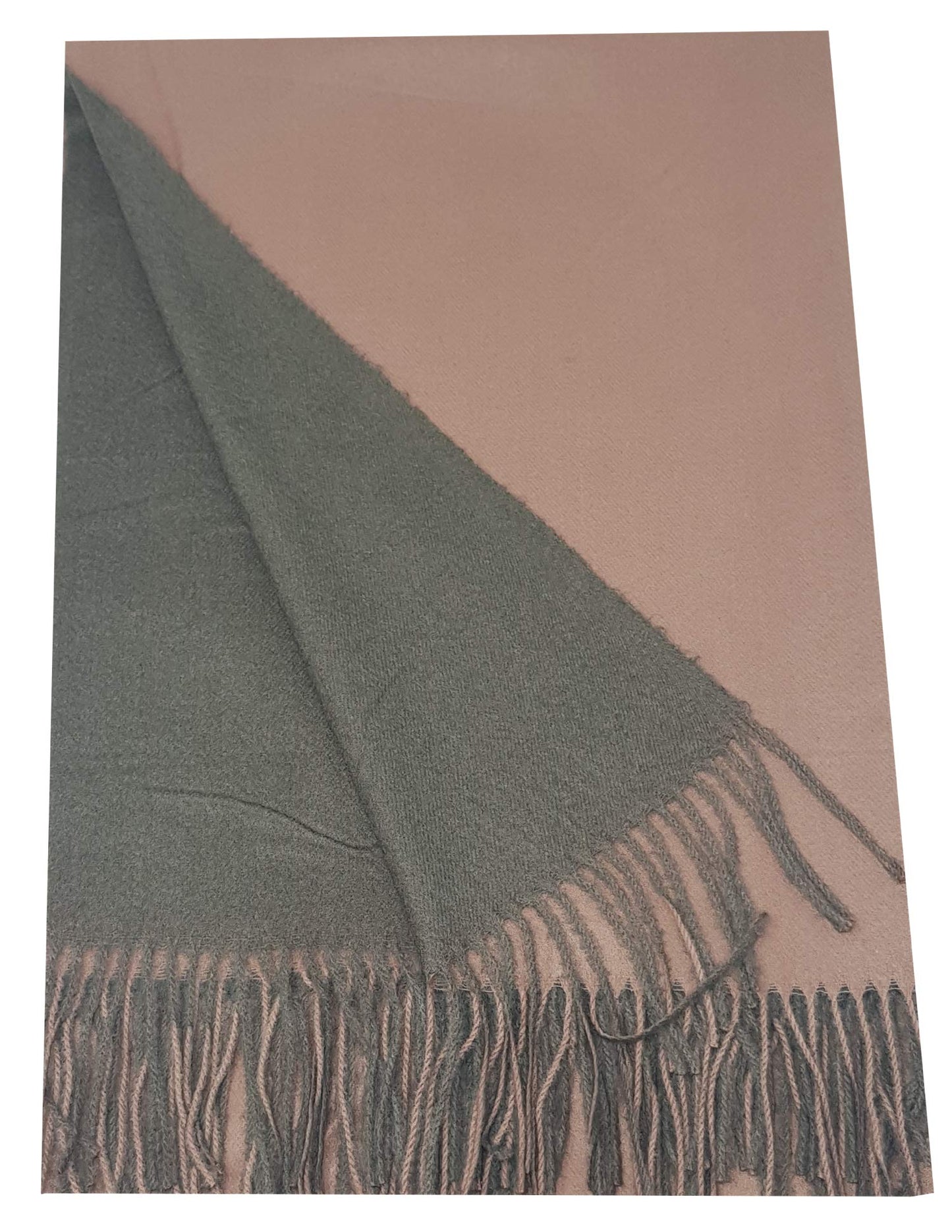 World of Shawls Soft Scarf Womens Ladies Unisex Reversible Two Sided Shawl Wrap Blanket Cashmere Feel 11 Colours WINTER SPECIAL