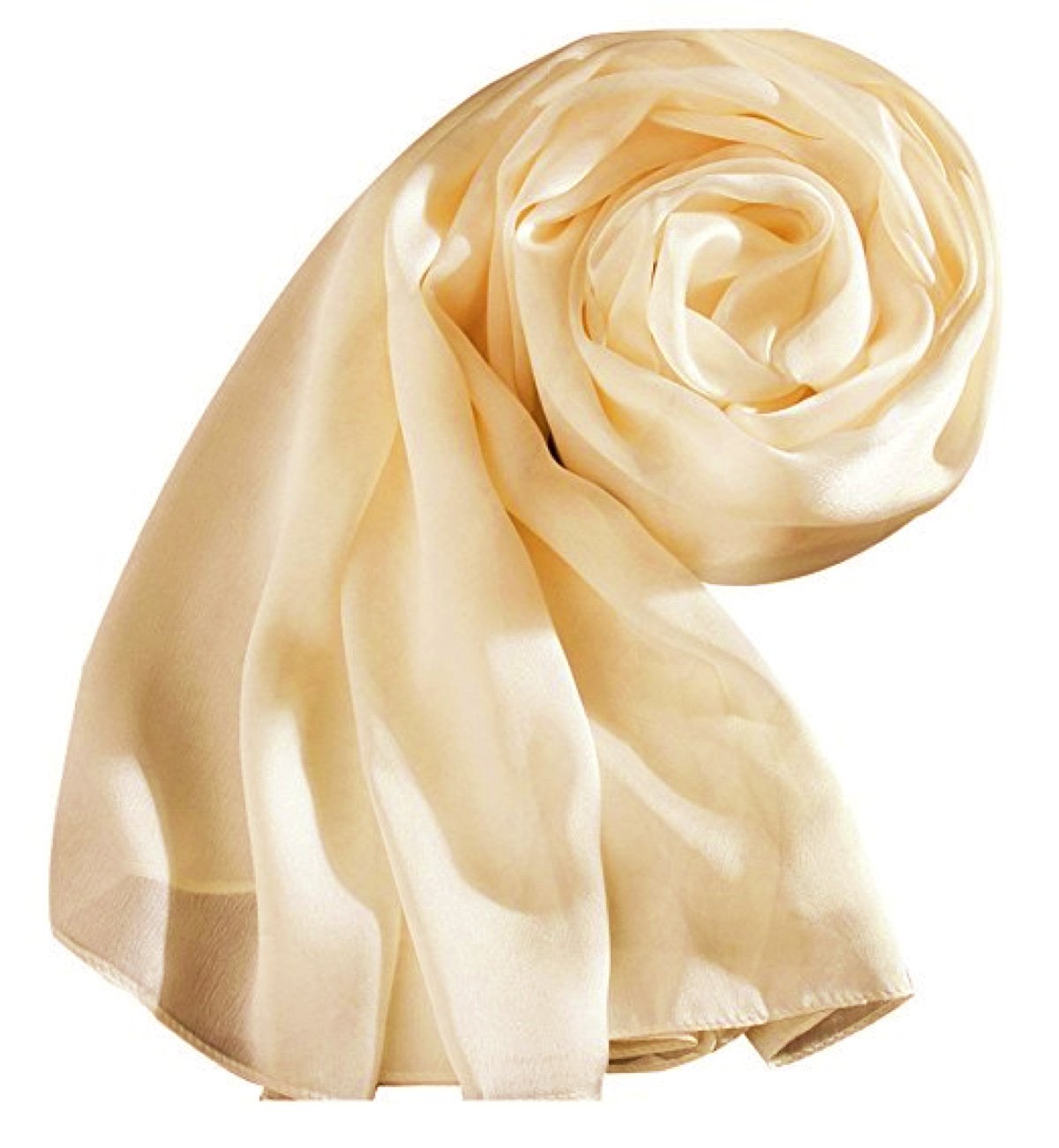 World of Shawls Elegant Large 100% SILK SATIN Shawl/Scarf/Wrap Wedding, Bridal, Bridesmaid, Cover Up