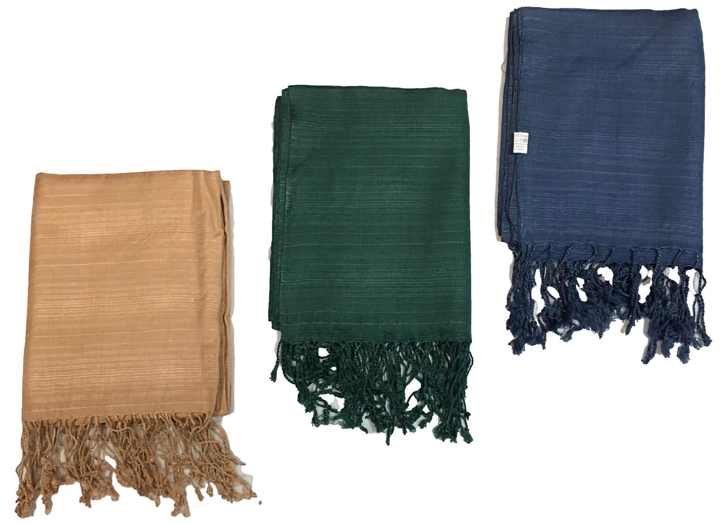 Pack of 3 Scarf Shawl for All Season Wrap Head Scarves