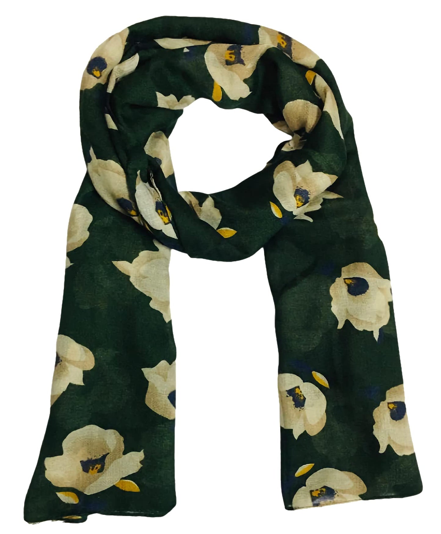 World of Shawls Floral Design Ladies Scarf Wrap Shawl