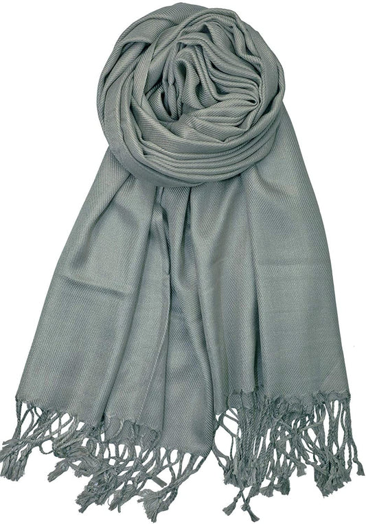 Handcrafted Soft Pashmina Shawl Wrap Scarf in Solid Colors High Quality 100% Viscose