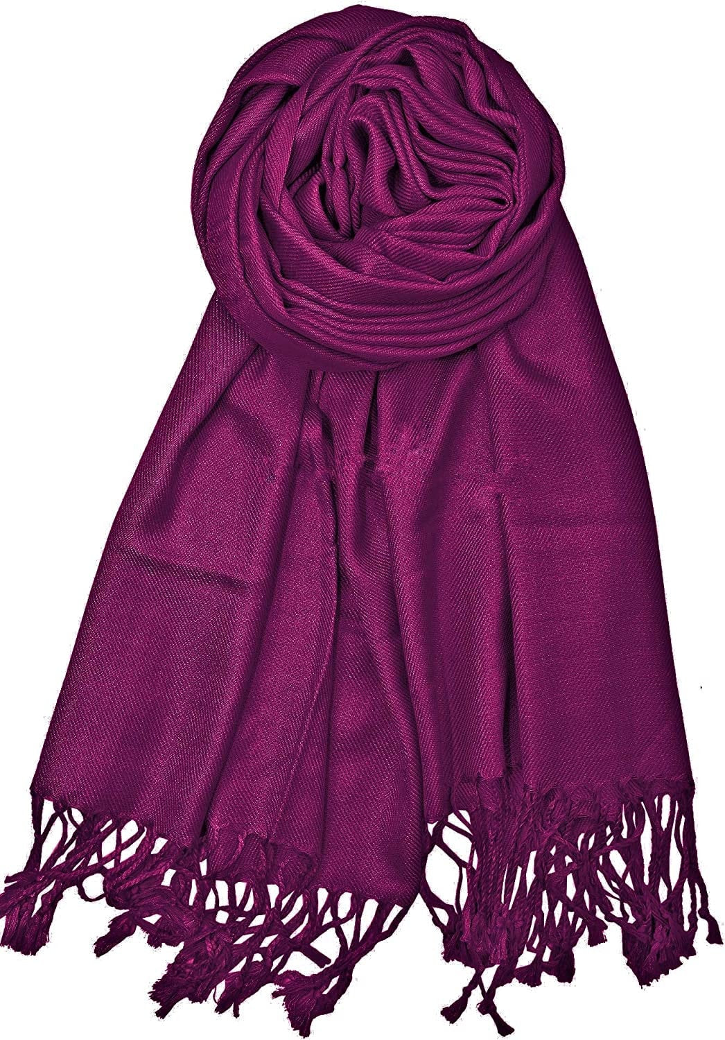 Handcrafted Soft Pashmina Shawl Wrap Scarf in Solid Colors High Quality 100% Viscose
