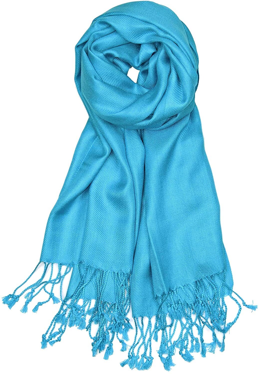 Handcrafted Soft Pashmina Shawl Wrap Scarf in Solid Colors High Quality 100% Viscose