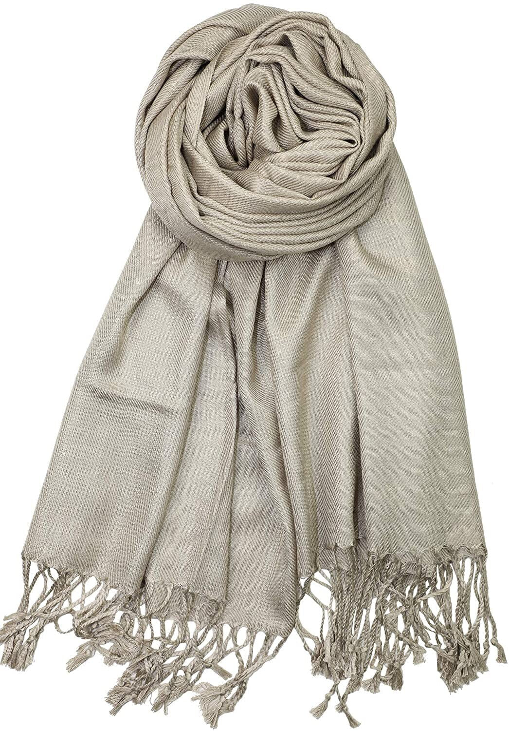 Handcrafted Soft Pashmina Shawl Wrap Scarf in Solid Colors High Quality 100% Viscose