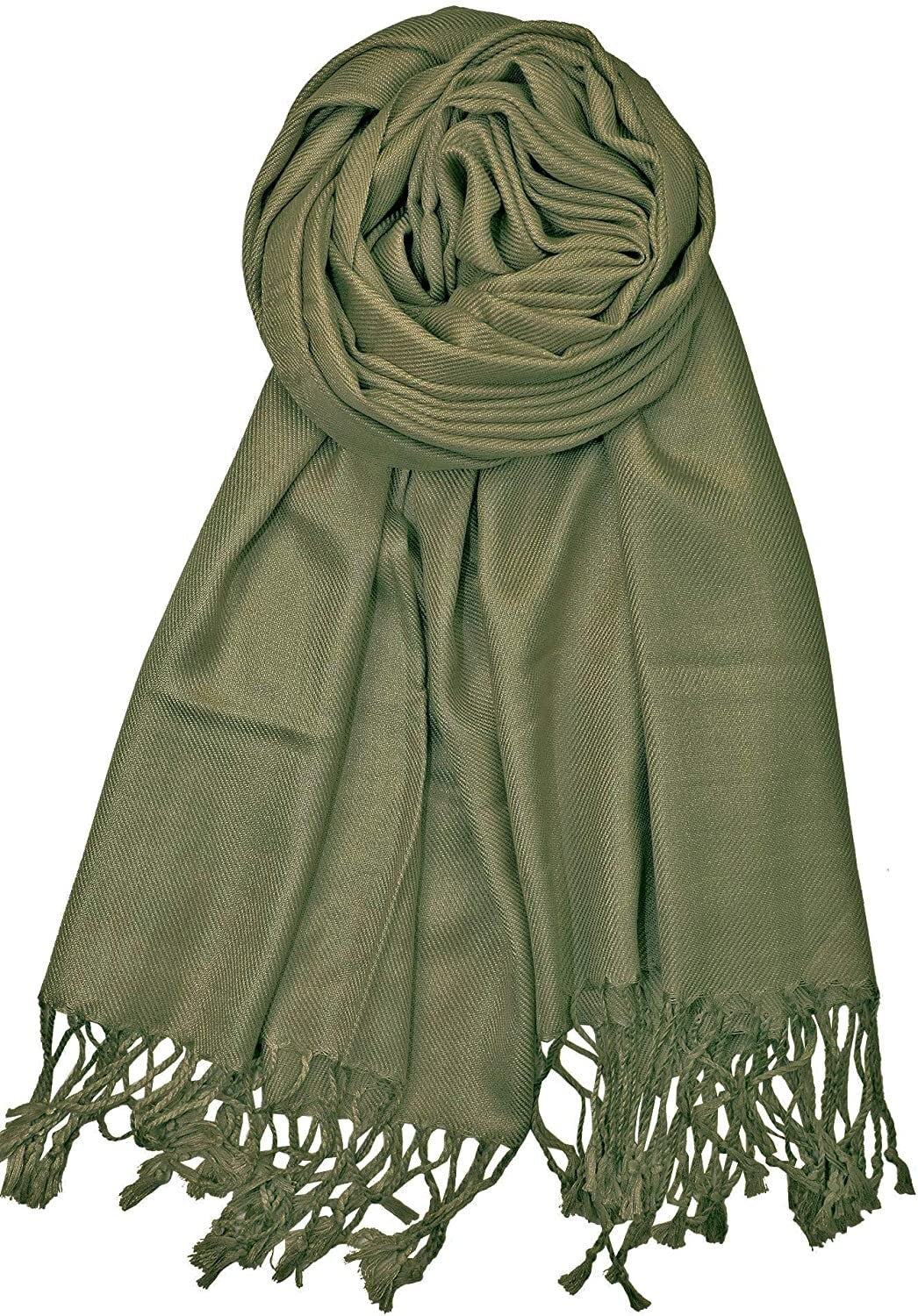 Handcrafted Soft Pashmina Shawl Wrap Scarf in Solid Colors High Quality 100% Viscose