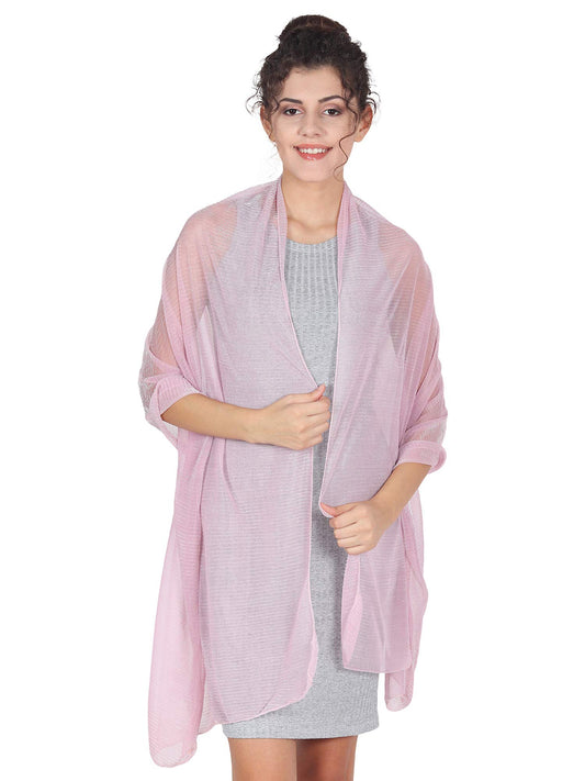 World of Shawls Scarf Wrap for Wedding Evening Shawl Glitter Sheer Bridal Women's Scarves for Prom, Party