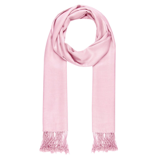 Baby pink pashmina style shawl/scarf/Wrap