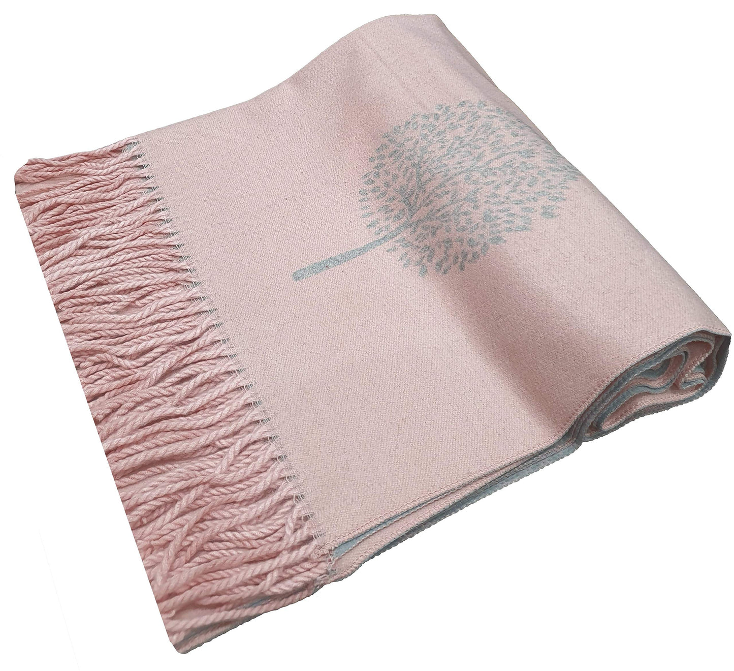 World of Shawls WINTER WARMER Reversible Thick Long Mulberry Tree Print Fashion Scarf Blanket Wrap