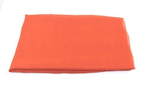 World of Shawls Big Size Maxi Plain Scarf Hijab Sarong Shawl Wrap Cape 100% Soft Viscose
