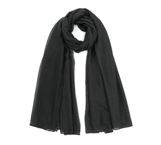 World of Shawls Ladies Large Plain Scarf Maxi Sarong Dress Wrap Cover Up Beachwear Swimwear