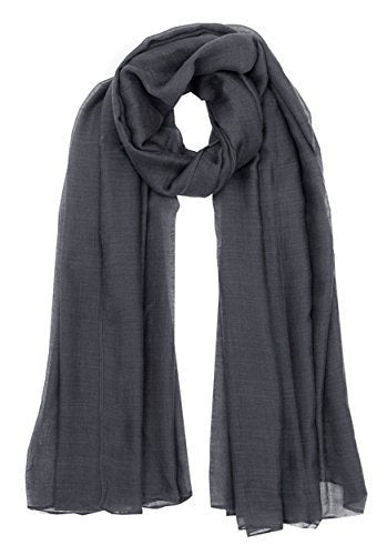 World of Shawls Ladies Large Plain Scarf Maxi Sarong Dress Wrap Cover Up Beachwear Swimwear