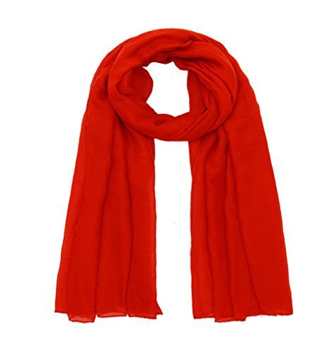 World of Shawls Ladies Large Plain Scarf Maxi Sarong Dress Wrap Cover Up Beachwear Swimwear
