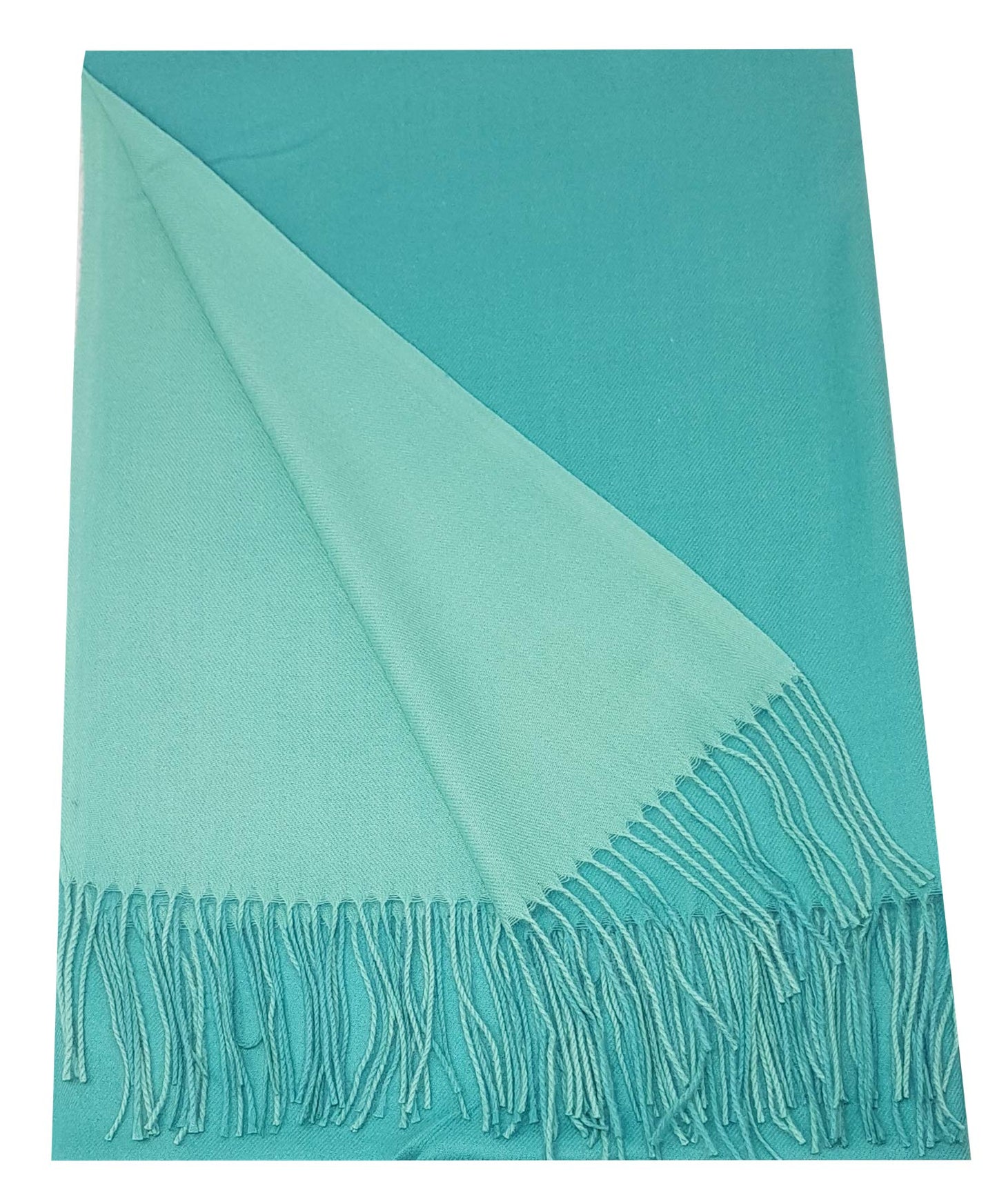 World of Shawls Soft Scarf Womens Ladies Unisex Reversible Two Sided Shawl Wrap Blanket Cashmere Feel 11 Colours WINTER SPECIAL