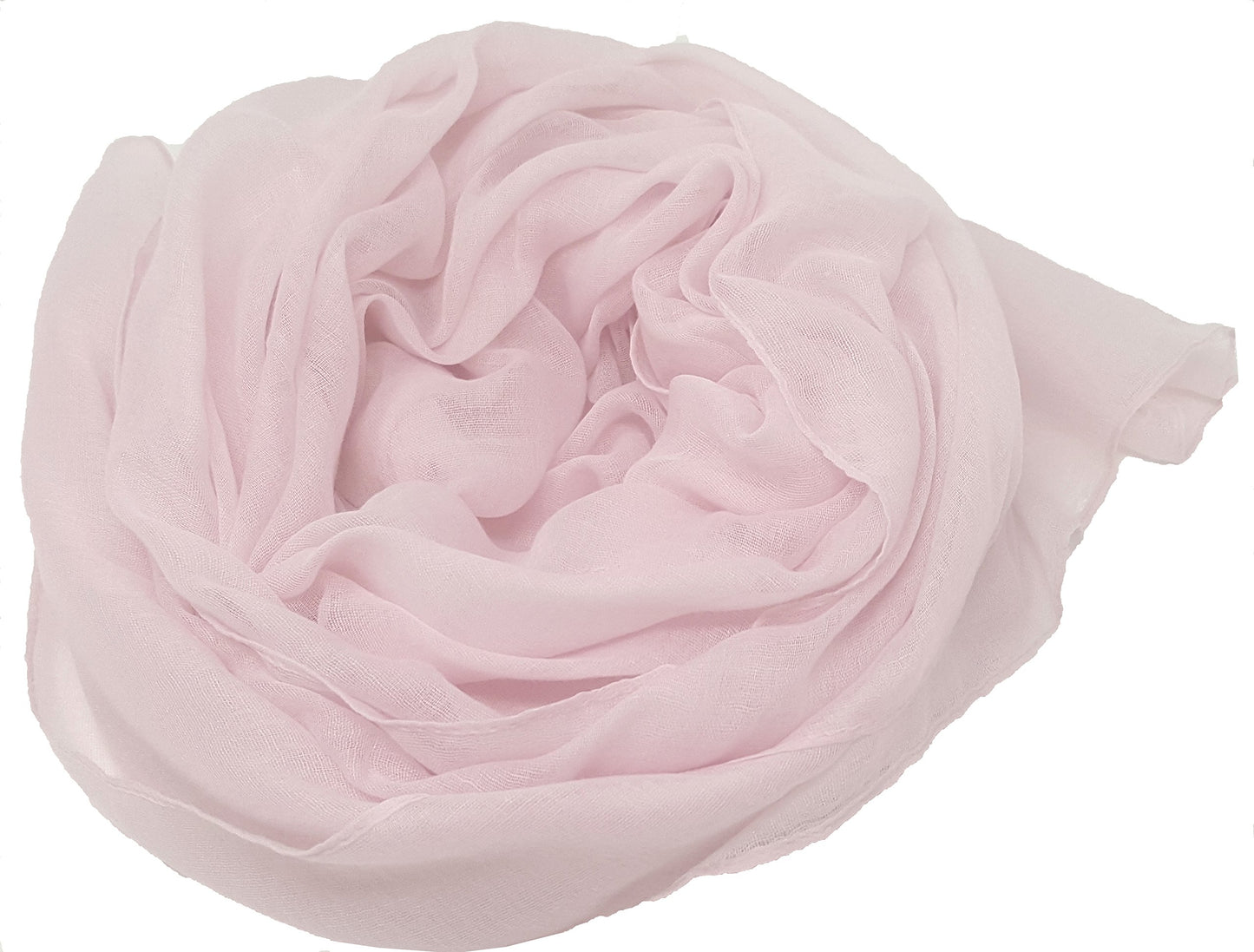 World of Scarfs Plain Sarong Scarves Shawl Wrap Cover- Up Sarong Cape Oversized