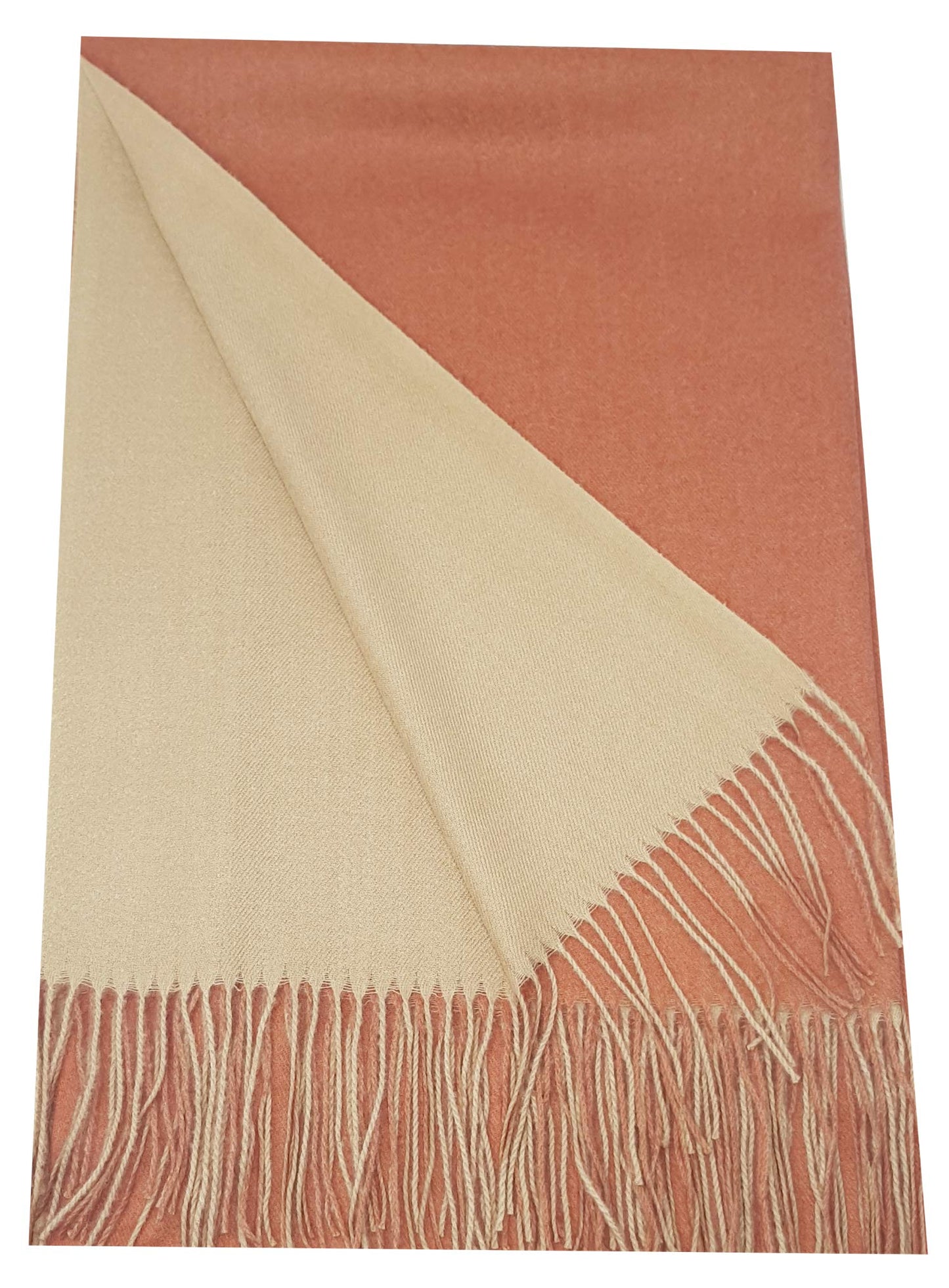 World of Shawls Soft Scarf Womens Ladies Unisex Reversible Two Sided Shawl Wrap Blanket Cashmere Feel 11 Colours WINTER SPECIAL