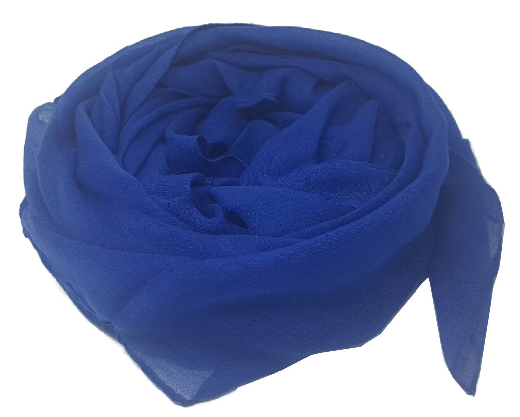 World of Scarfs Plain Sarong Scarves Shawl Wrap Cover- Up Sarong Cape Oversized