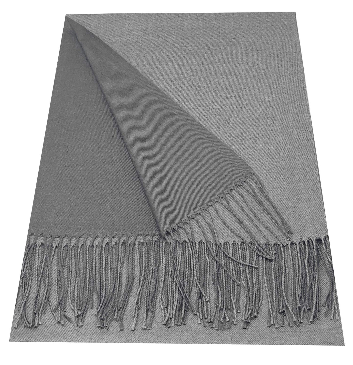 World of Shawls Soft Scarf Womens Ladies Unisex Reversible Two Sided Shawl Wrap Blanket Cashmere Feel 11 Colours WINTER SPECIAL