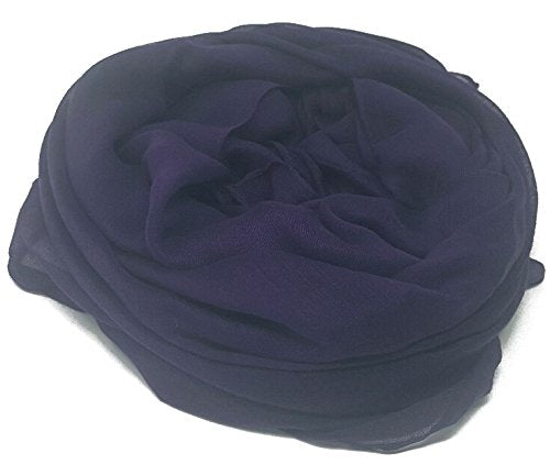 World of Scarfs Plain Sarong Scarves Shawl Wrap Cover- Up Sarong Cape Oversized
