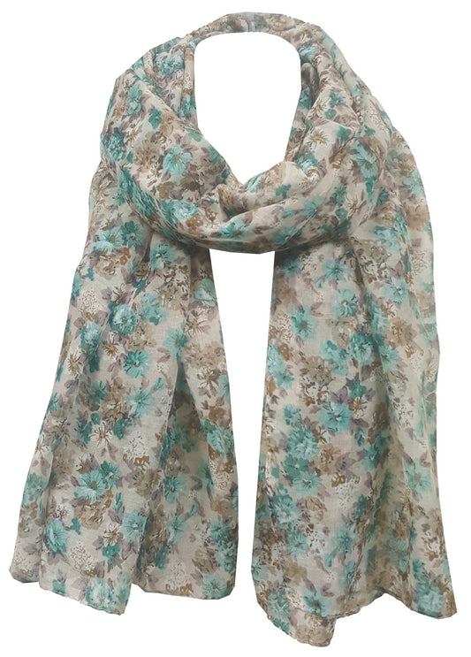 World of Shawls In Style Floral Runway Trends Ladies Scarf Wrap Shawl