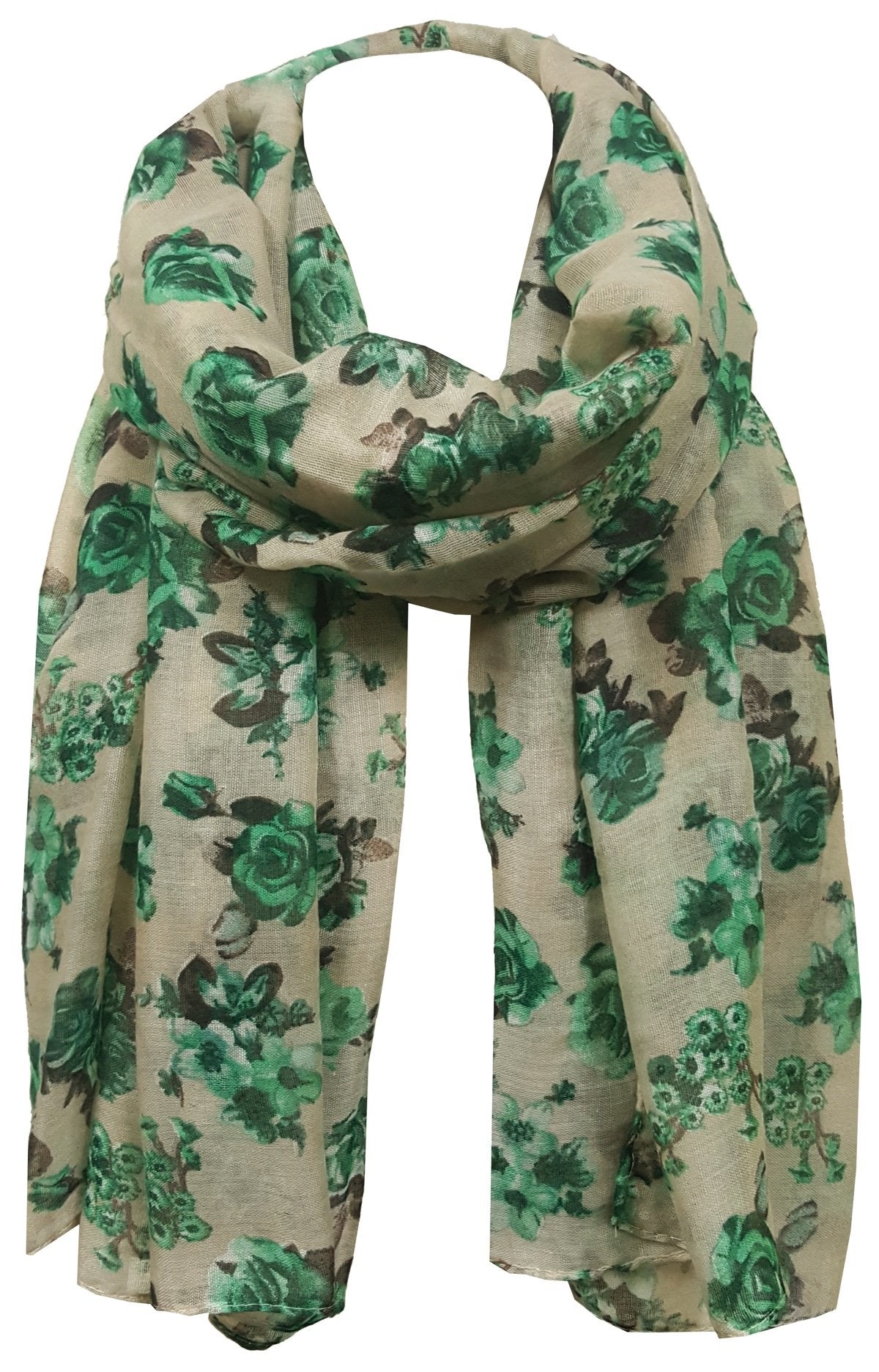 World of Shawls In Style Floral Runway Trends Ladies Scarf Wrap Shawl