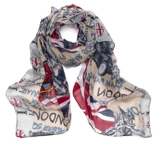 World of Shawls London Souvenir Soft Scarfs Scarves Wraps Shawls Womens Girls Unisex