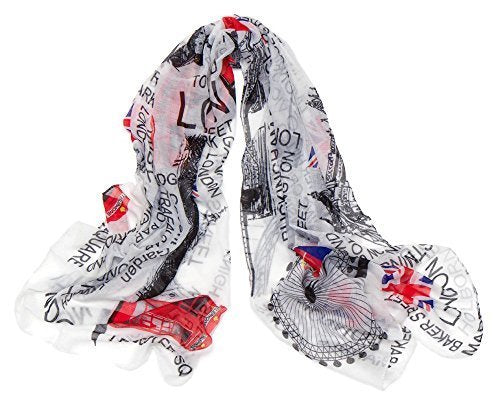 World of Shawls London Souvenir Soft Scarfs Scarves Wraps Shawls Womens Girls Unisex