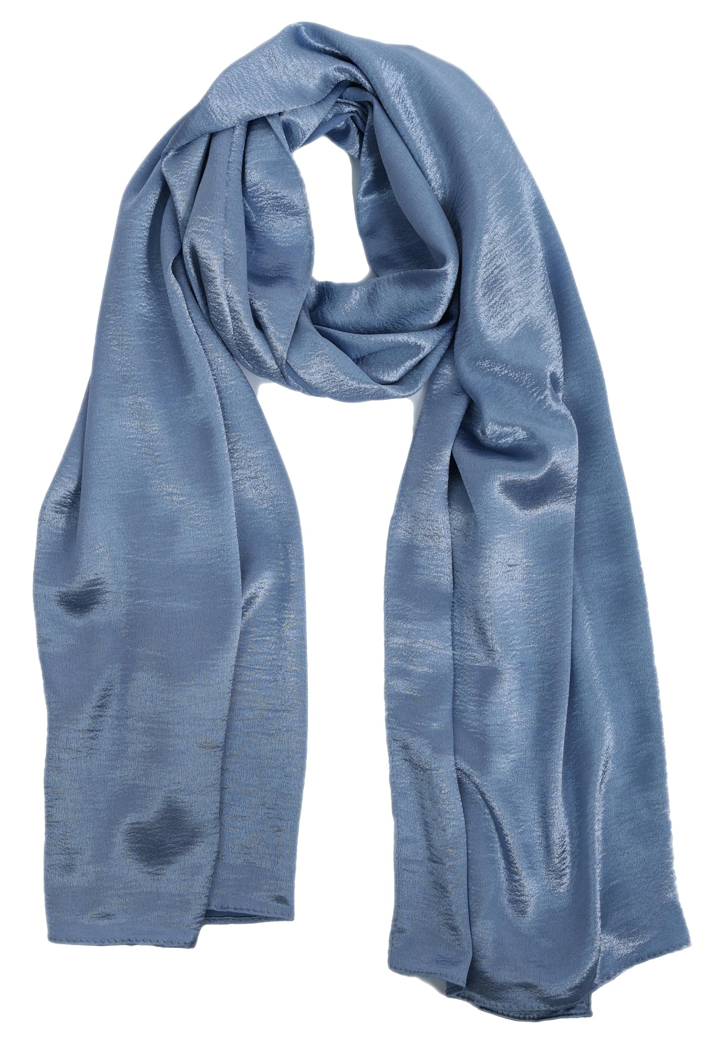 World of Shawls Luxurious Crushed Velvet Hijab Scarf – Soft Lightweight Shawl for Women – Elegant Modest Wear, Evening or Daily Styling, Wedding Or Party Scarf