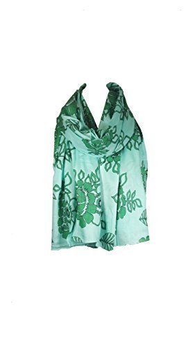 World of Shawls Attractive Ladies Large Scarf Wrap Shawl Vivid Floral Print Design Pashmina. Extremely Soft and Warm.