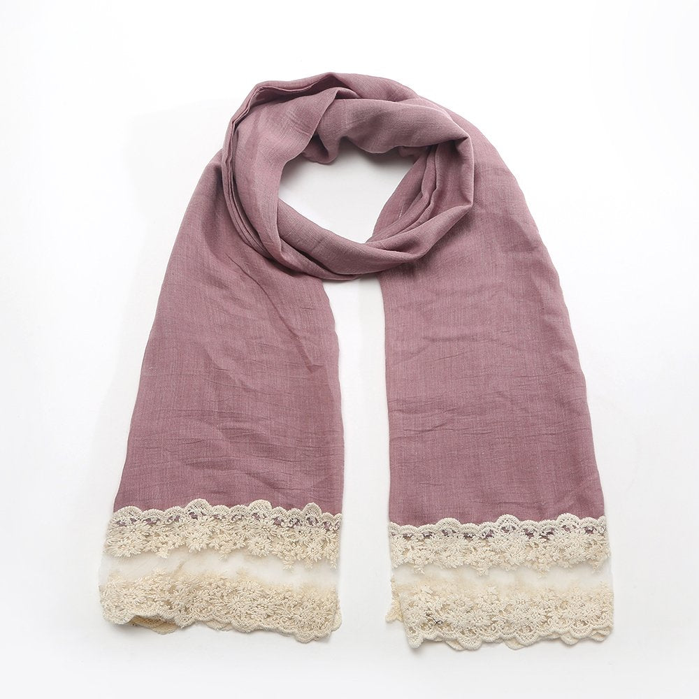 World of Shawls NEW Ladies Lace Net Scarf Maxi Wrap Shawl Hijab Pashmina Style Large Warm and Soft Wedding Party Occasion