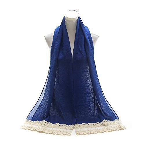 World of Shawls NEW Ladies Lace Net Scarf Maxi Wrap Shawl Hijab Pashmina Style Large Warm and Soft Wedding Party Occasion