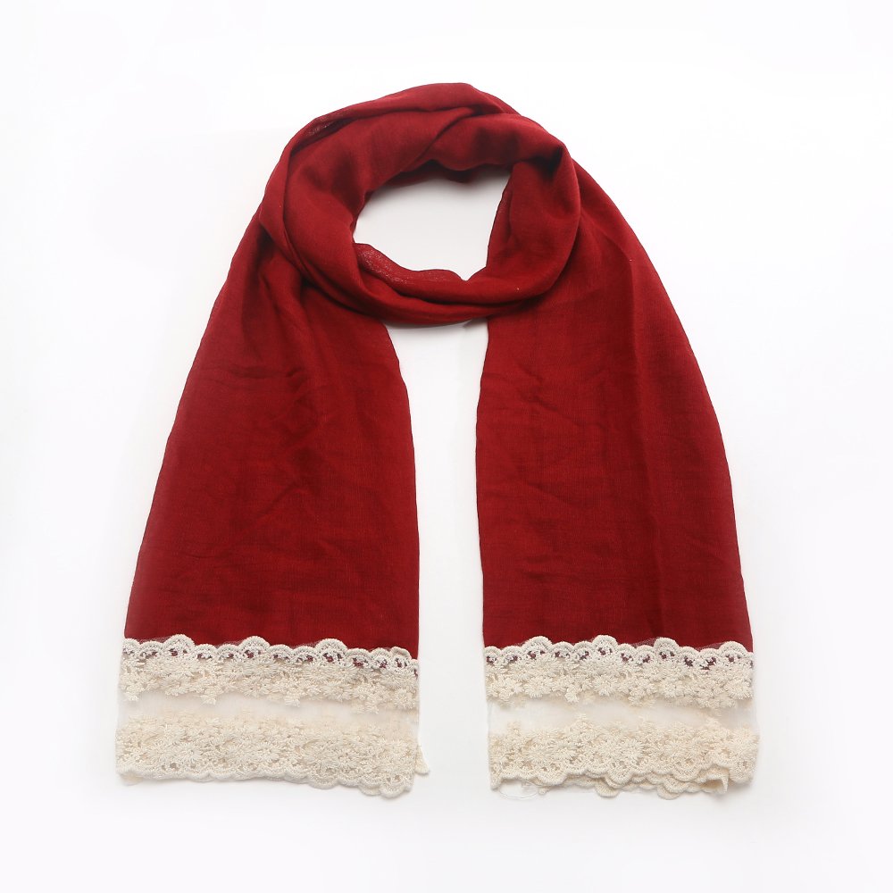 World of Shawls NEW Ladies Lace Net Scarf Maxi Wrap Shawl Hijab Pashmina Style Large Warm and Soft Wedding Party Occasion