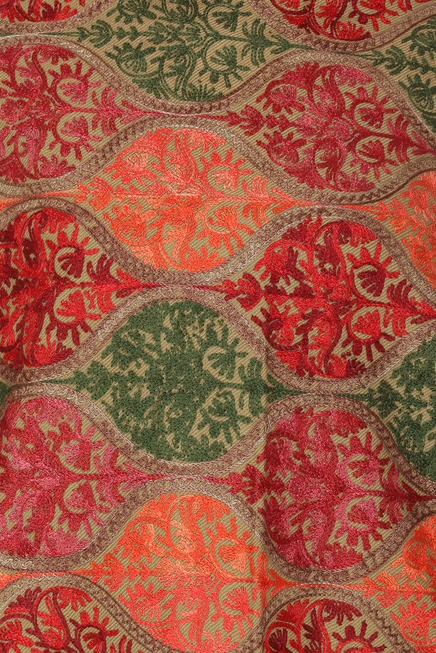 World of Shawls Hand Embroidery Luxury Shawl Wrap Scarf to make you feel and look Beautiful and Elegant