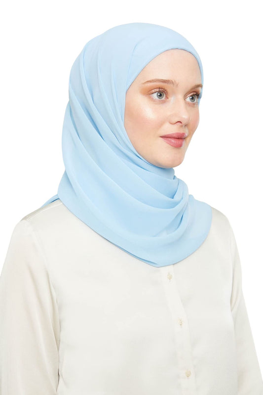 World of Shawls Ready To Go Instant Hijab for Ladies Girls Women Turkey Premium Quality Chiffon Scarf