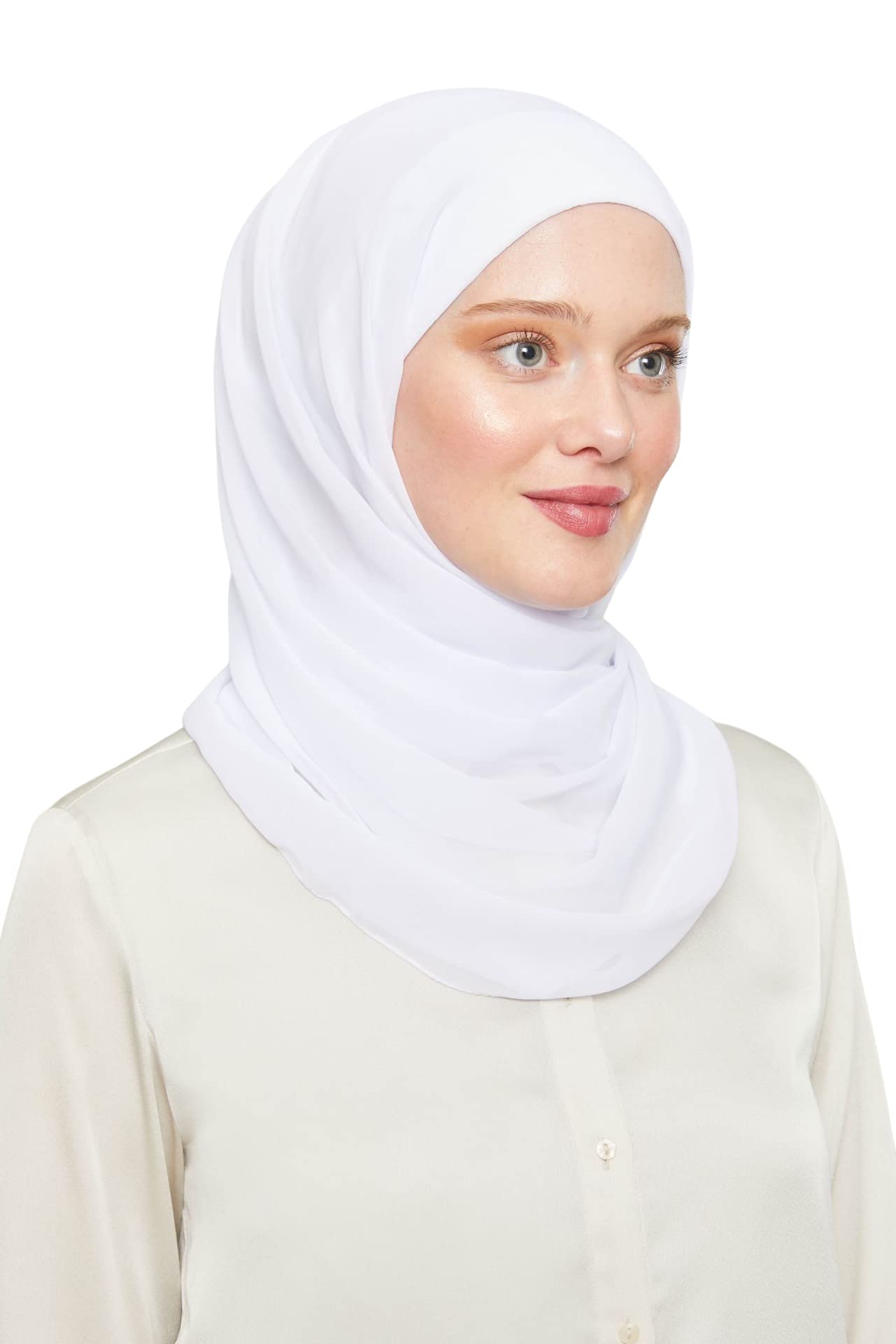 World of Shawls Ready To Go Instant Hijab for Ladies Girls Women Turkey Premium Quality Chiffon Scarf