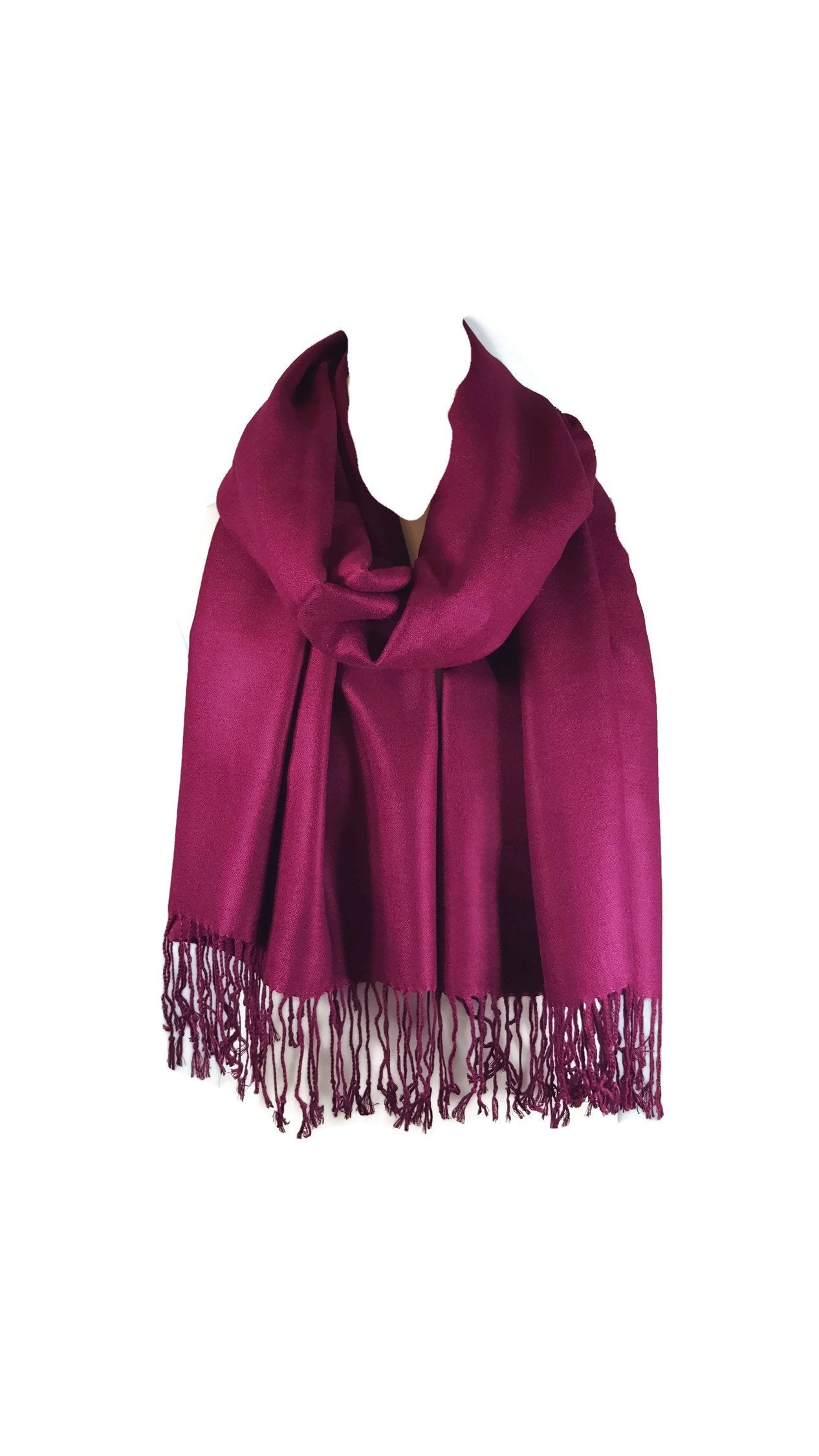 WINTER WARMER!!! Luxury Women's Ultra Smooth Cashmere Feel Shawl Scarf Wrap Stole Blanket Pashmina Style Luxuriously Warm and Super Soft