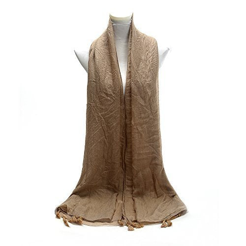 World of Shawls NEW Ladies Mogul Style Beaded Tassel Scarf Maxi Wrap Shawl Hijab Pashmina Style Large Warm and Soft Wedding Party Occasion