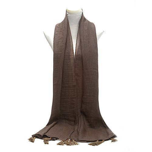 World of Shawls NEW Ladies Mogul Style Beaded Tassel Scarf Maxi Wrap Shawl Hijab Pashmina Style Large Warm and Soft Wedding Party Occasion