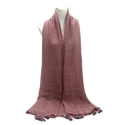 World of Shawls NEW Ladies Mogul Style Beaded Tassel Scarf Maxi Wrap Shawl Hijab Pashmina Style Large Warm and Soft Wedding Party Occasion