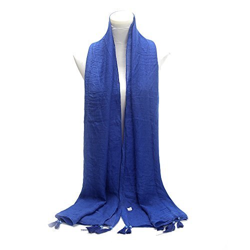 World of Shawls NEW Ladies Mogul Style Beaded Tassel Scarf Maxi Wrap Shawl Hijab Pashmina Style Large Warm and Soft Wedding Party Occasion