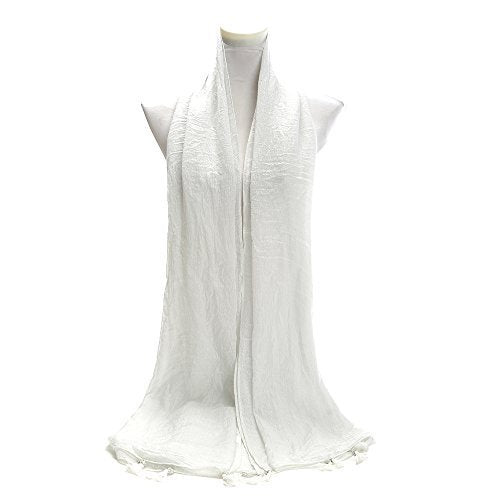 World of Shawls NEW Ladies Mogul Style Beaded Tassel Scarf Maxi Wrap Shawl Hijab Pashmina Style Large Warm and Soft Wedding Party Occasion