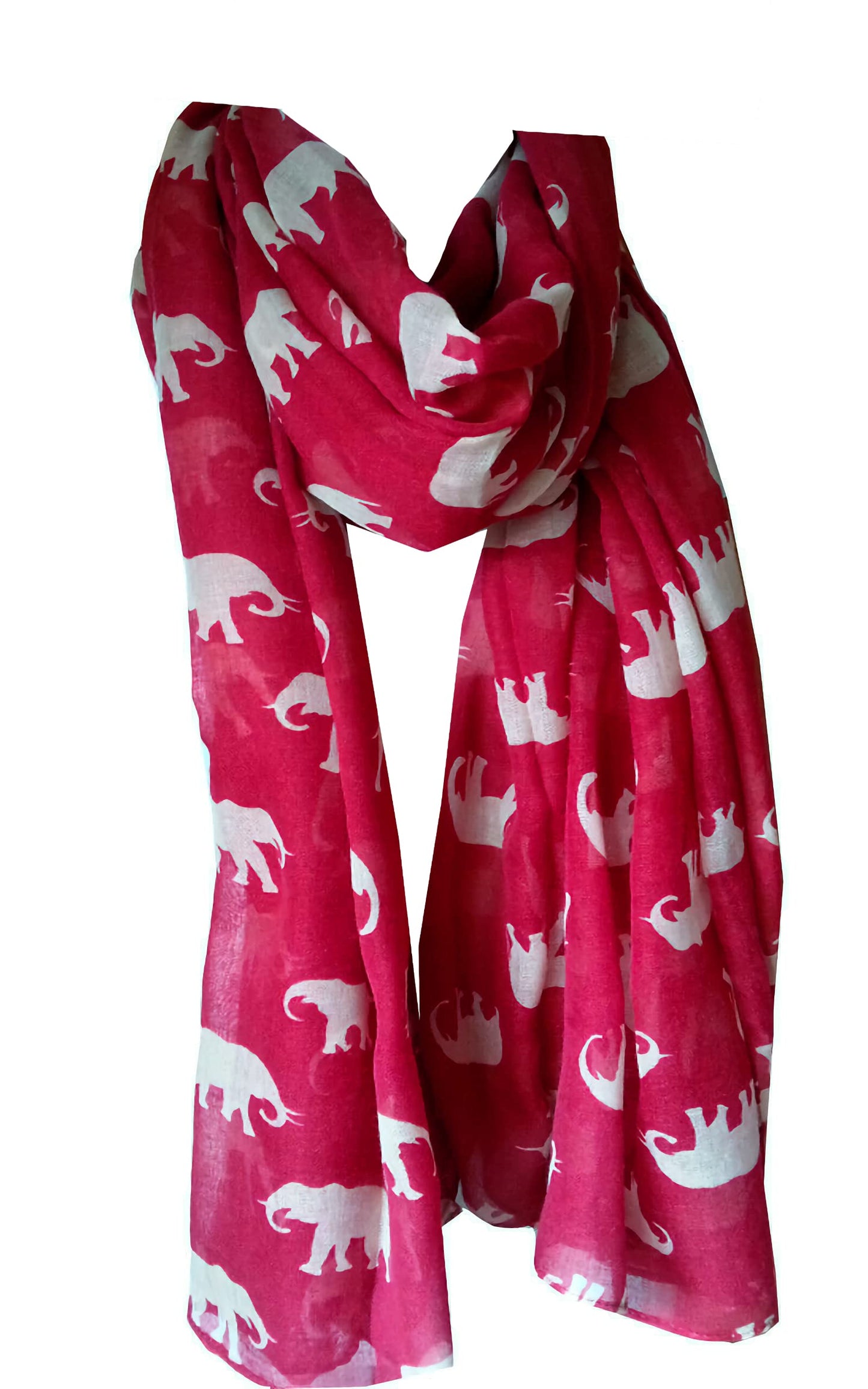 World of Shawls Ladies Womens Elephant Print Scarf Wraps Shawl Soft Scarves Sarong