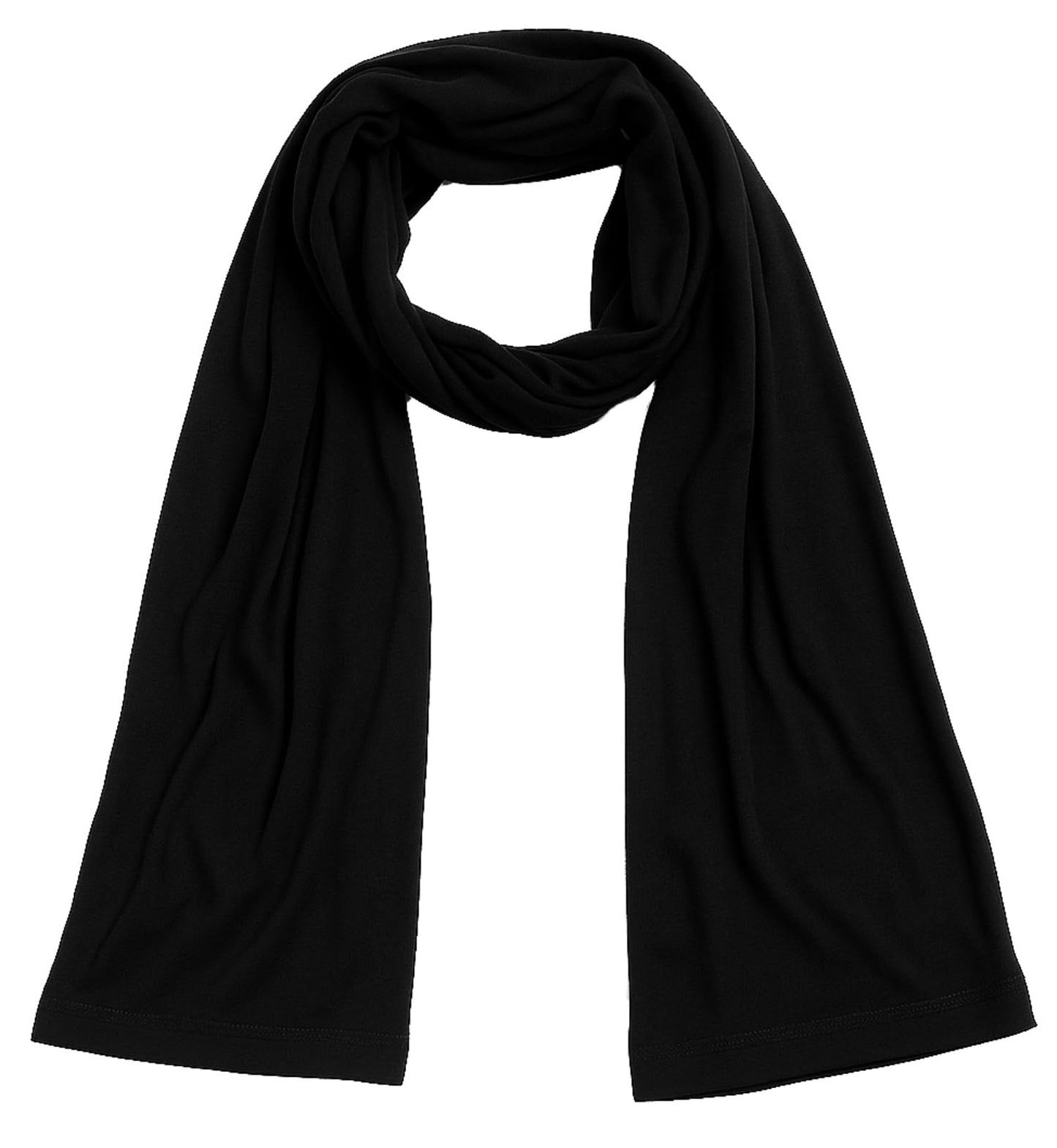 World of Shawls Double Stitched Premium Jersey Hijab for Women Girls Soft Breathable Head Scarf | Non-Slip Modest Wrap for Daily Wear, Prayer Lightweight, Long Islamic Hijab Shawl Made in Turkey