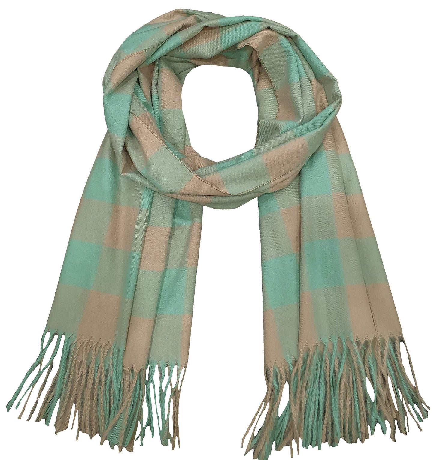 World of Shawls Winter Ultra Cozy and Snug Soft Warm Wrap Scarf Scarves