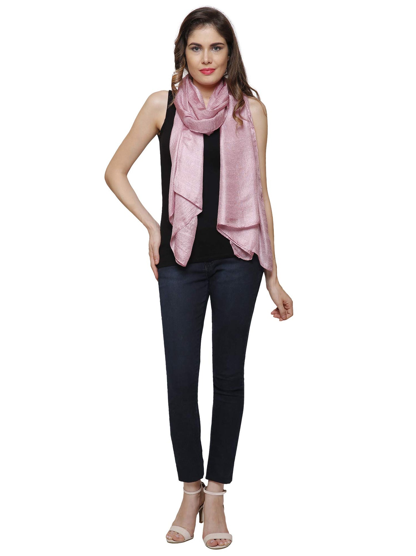 World of Shawls Exquisite Large Textured Silky Feel Shawl/Scarf/Wrap for any Occasion Party Wedding, Bridal, Bridesmaid, Cover Up