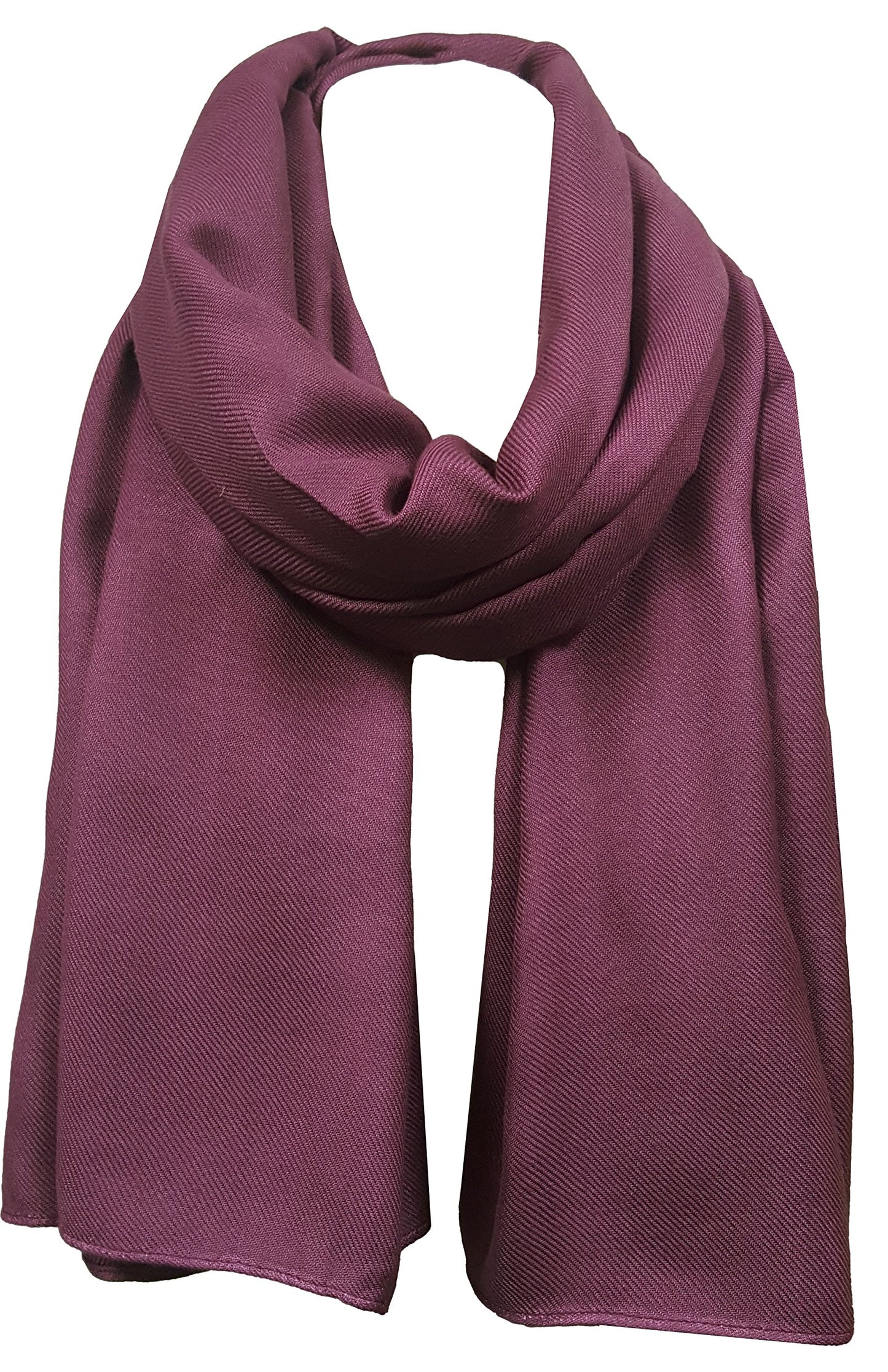 World of Shawls Pashmina To Go Unisex Extra Large Plain Pashmina Scarf Shawl Stole Wrap High Quality 100% Viscose