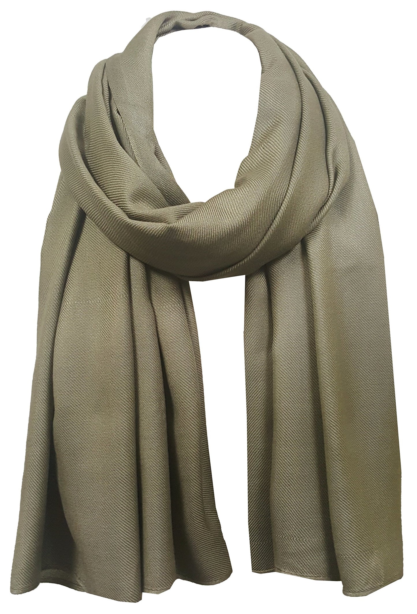 World of Shawls Pashmina To Go Unisex Extra Large Plain Pashmina Scarf Shawl Stole Wrap High Quality 100% Viscose