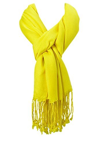 World of Shawls Plain Pashmina Scarf Hijab Shawl Stole Wrap Viscose