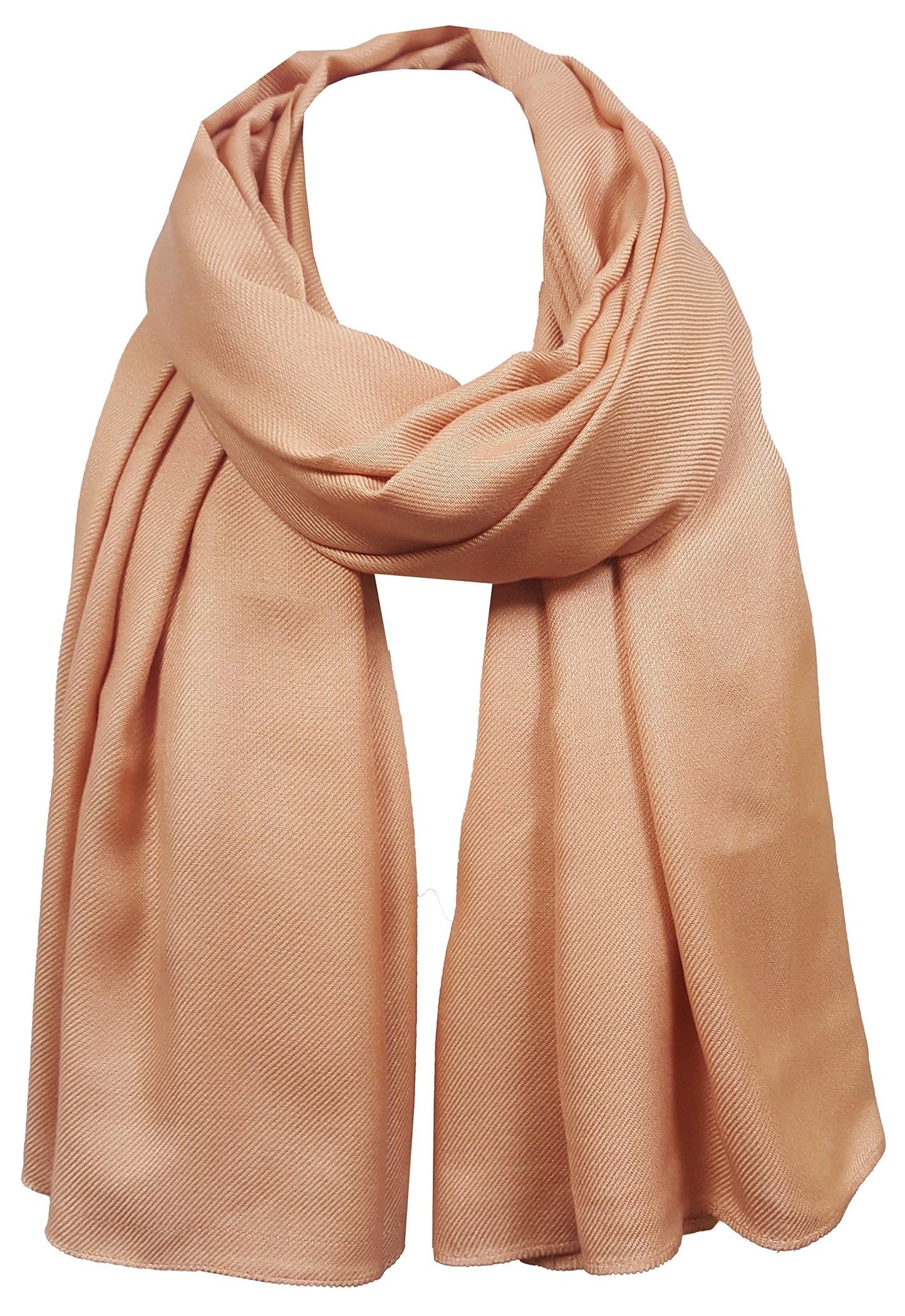 World of Shawls Pashmina To Go Unisex Extra Large Plain Pashmina Scarf Shawl Stole Wrap High Quality 100% Viscose